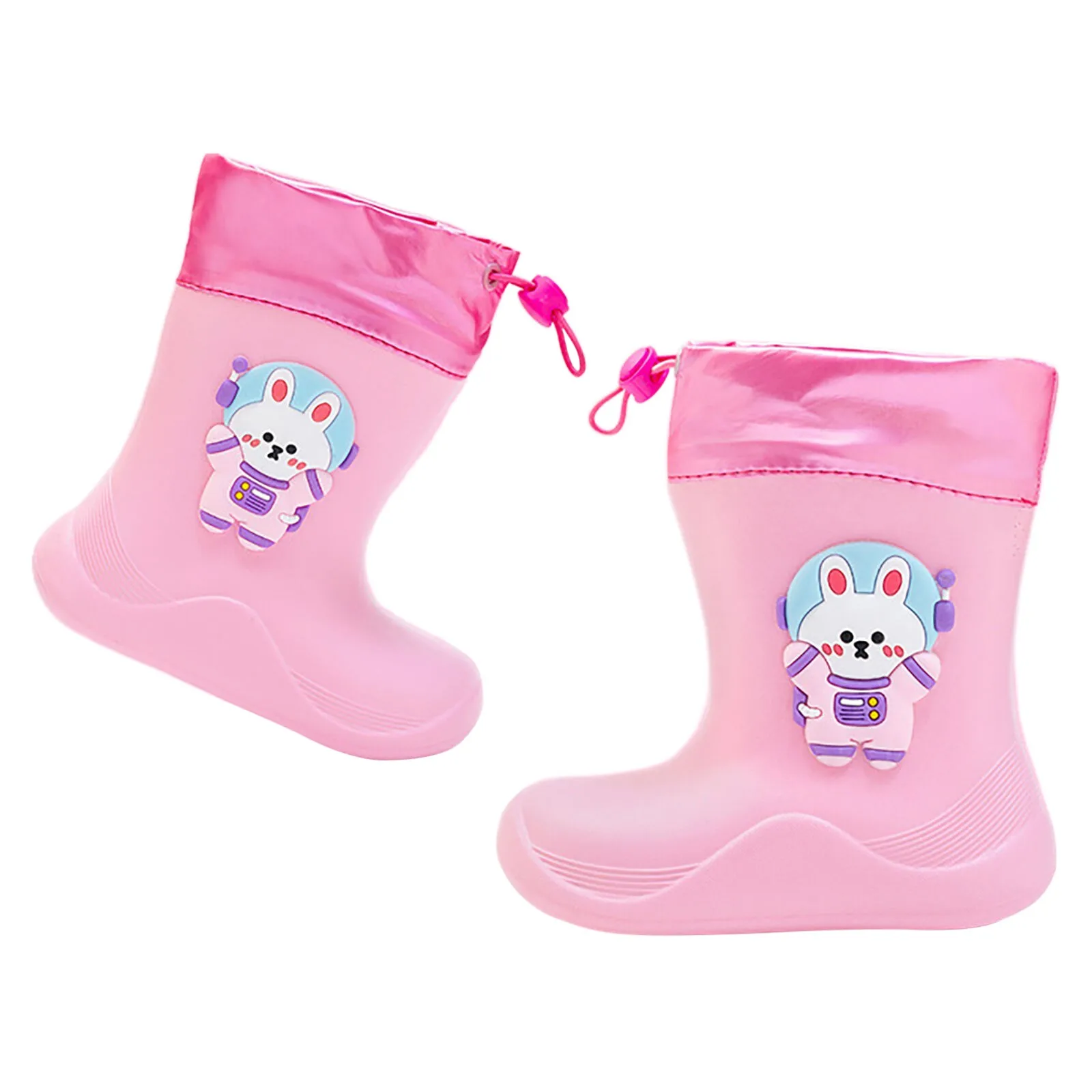 Antypoślizgowe dziecięce kalosze dziecięce Cute Cartoon Water Shoes Girls Boys Wodoodporne antypoślizgowe buty do wody Dziecięce buty z miękkiej