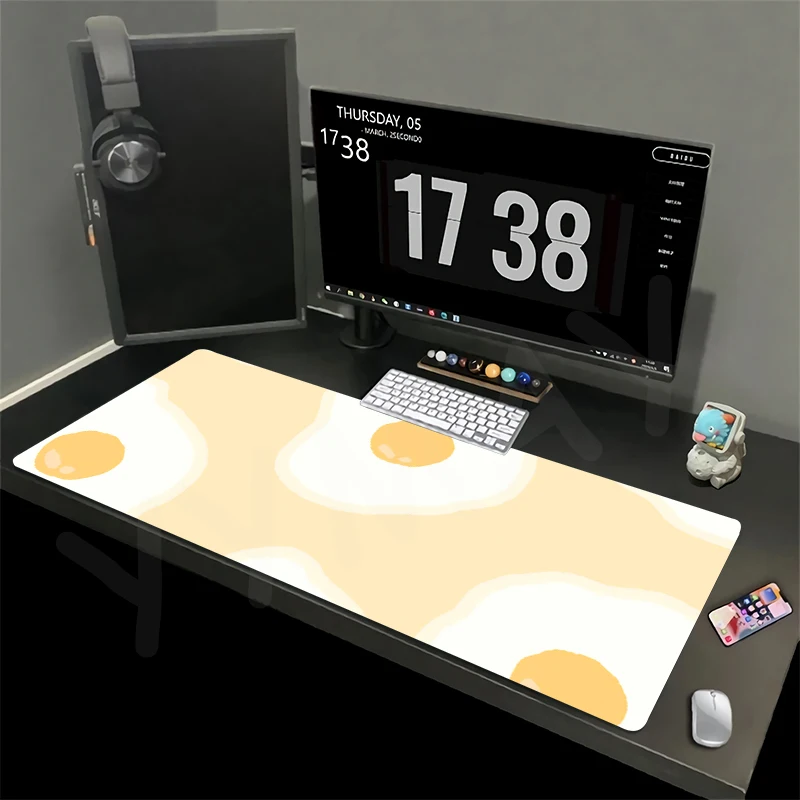 

Mouse Pad Folwer Large Cute Mousepad Desk Mat XXXL Mouse Mats 31.4x11.8in Rubber Desk Pad Original Table Carpet Mousepads