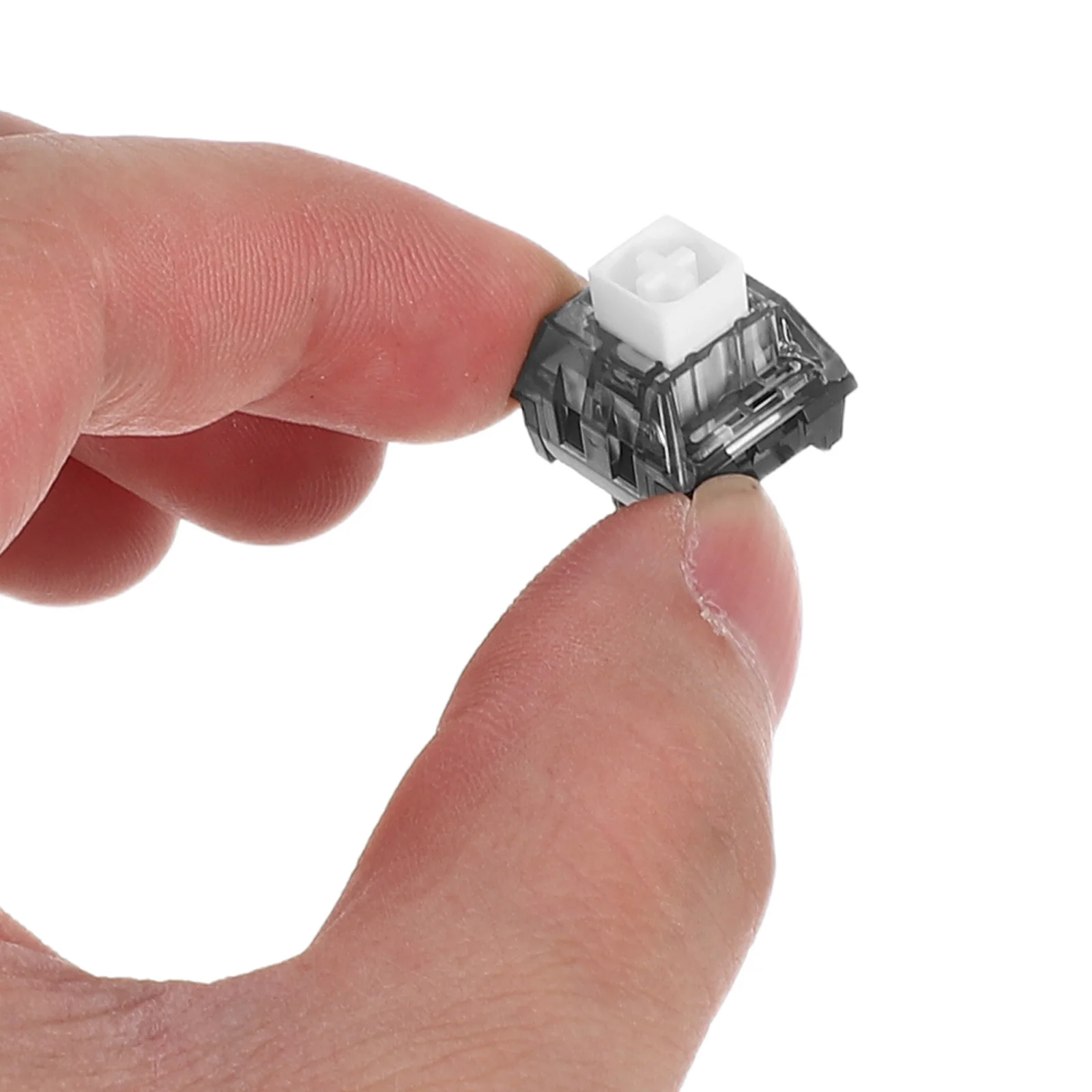 

10Pcs Gaming Mechanical Keyboard Switches White V2 Clicky Switches High Durability Mechanical Keyboard Shaft Body for Typing