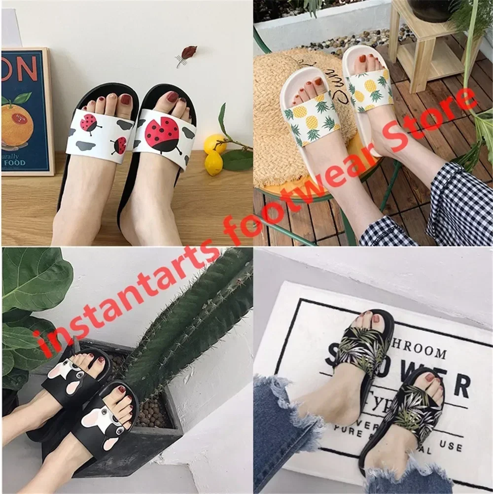 Custom Shoes High Quality PVC Men and Women Slip On Slide Sandals Sublimation Printed Custom Logo Summer Slippers for Children