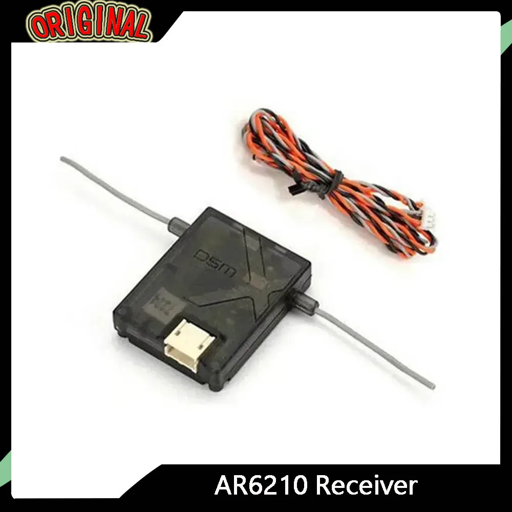 

AR6210 DSMX 6-канальный радиоуправляемый приемник RX — спутниковый — поддерживаемый для радиоуправляемых передатчиков DSM2 SPEKTRUM DX6i, DX7, DX8, DX9 и JR DSX6, DSX7, DSX8