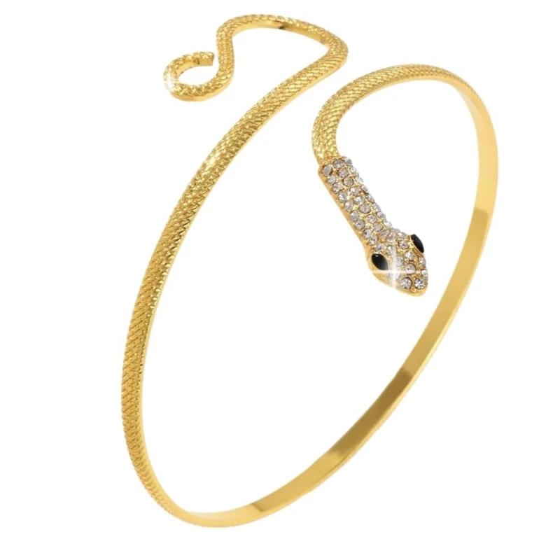 Nuovo stile scintillante cristallo polsini del braccio superiore bracciale moderno braccialetto braccialetto gioielli da donna