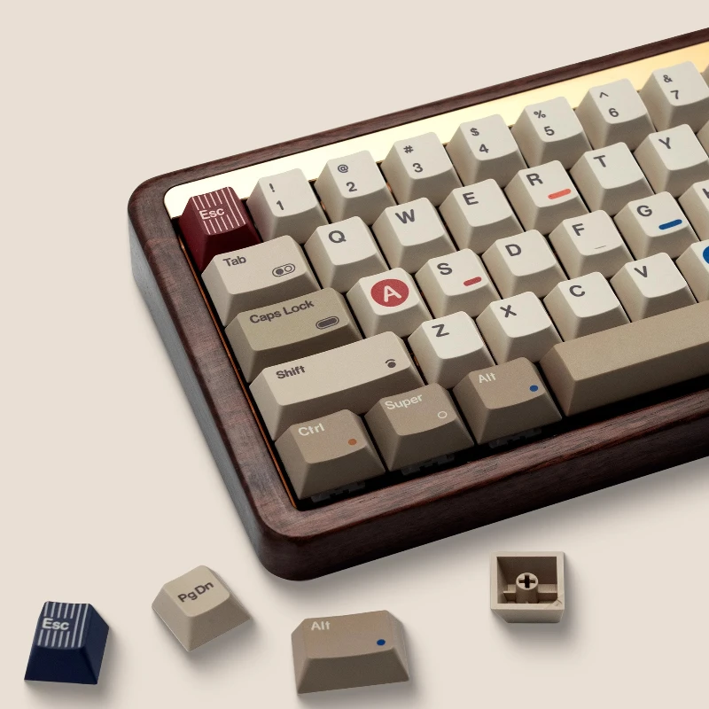 

GAME1989 Theme Keycaps Set PBT Cherry Profile 133keys Custom Original Handmade Keycaps for Mechanical Keyboard Accessories Gift