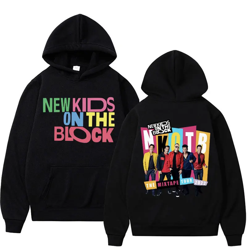 NKOTB Magic Summer Tour 2024 Hoodie New Kids on The Block Harajuku Sweatshirt Men Women Fashion Retro Hip Hop Hoodies Streetwear