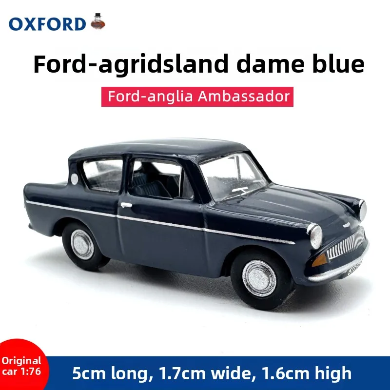 

Литой под давлением OXFORD масштаб 1:76 Ford Anglia винтажный винтажный сплав модель автомобиля Коллекционная игрушка в подарок сувенир дисплей орнамент