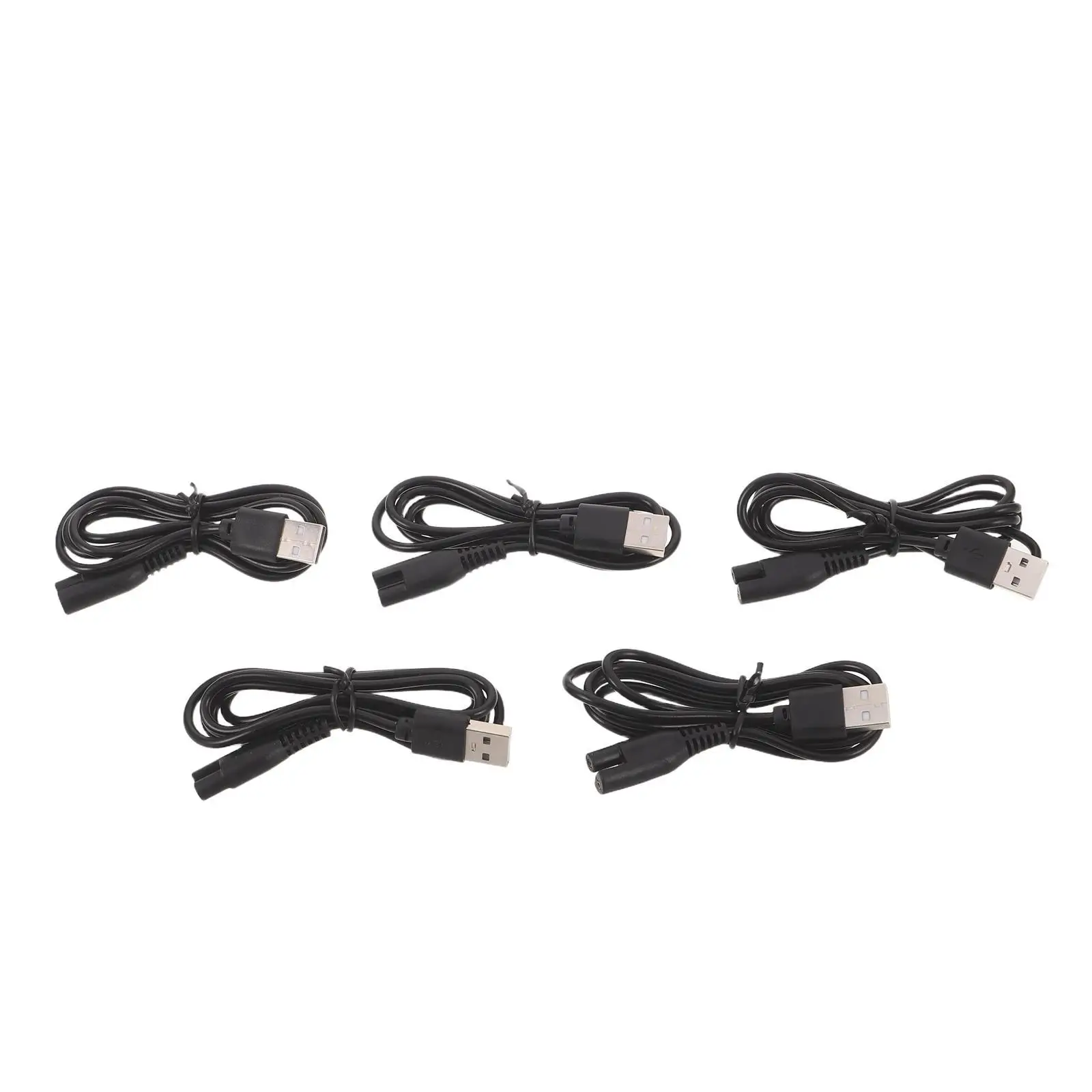 

5pcs Water Flosser Usb Charging Cable Replacement For Cordless Oral Irrigator Portable Dental Flosser Compatible Wp462Ec