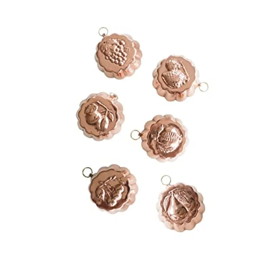 

Набор из 6 предметов, фрукты, чистая медь, украшения для дома, 8x8 см, форма для шоколада, пудинг, другие сладости, товары для дома, особенный подарок для мамы, папа G