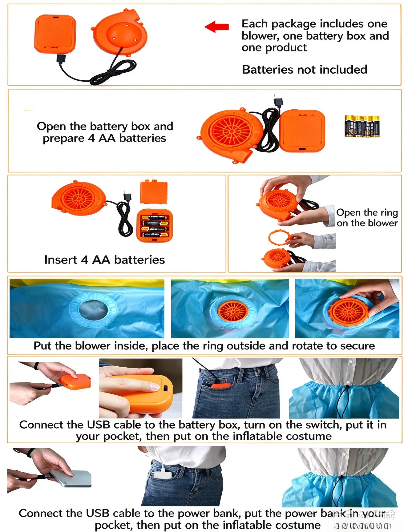 Halloween Salamander Inflatable Mascot Costume Party Atmosphere Cosplay Dress Prop view 5