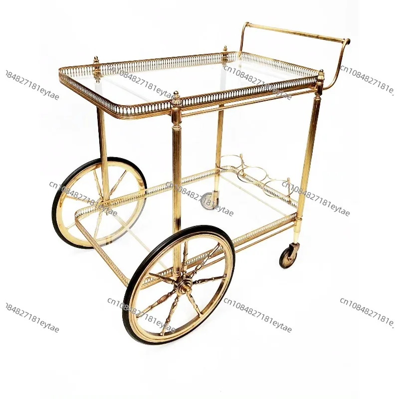 Modern Buffet Service Trolley Tableware Tea Coffee Cart for Restaurant Hotel