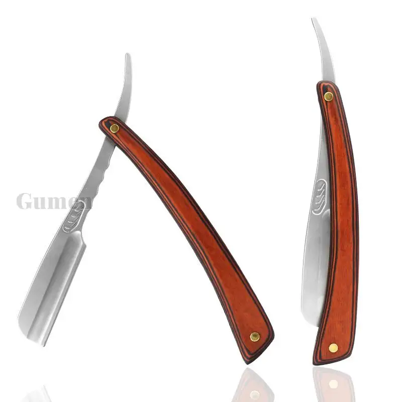 ماكينة حلاقة لقطع اللحية 3 خيارات للرجال ماكينة حلاقة يدوية مستقيمة لشفرات ريشة أدوات تنظيف اللحية