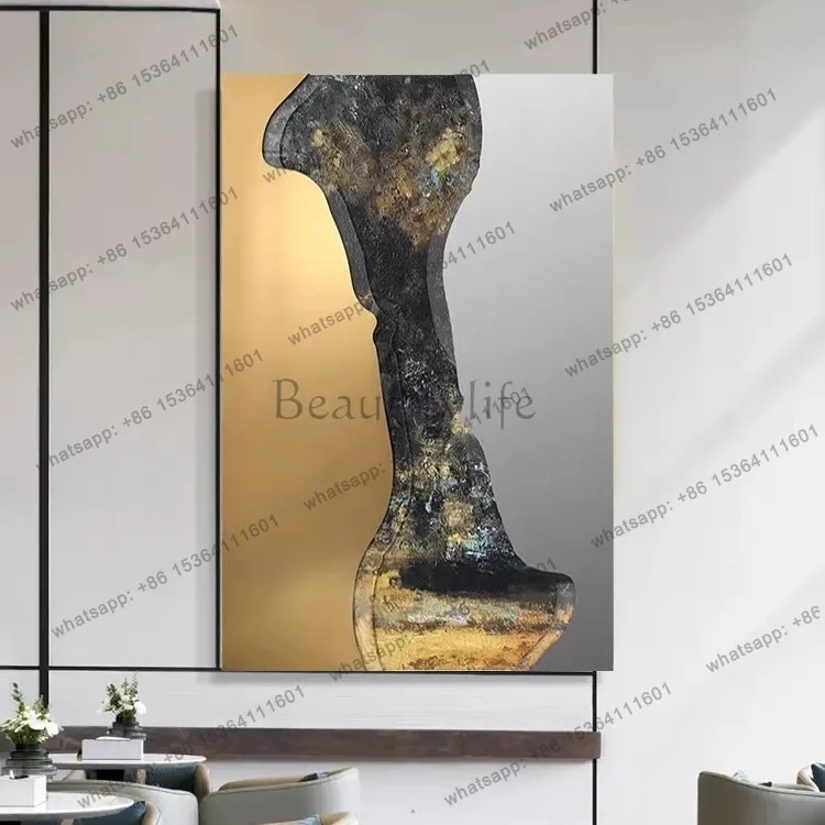 LJY texture hand-painted texture model room entrance hanging painting 3d three-dimensional high-end