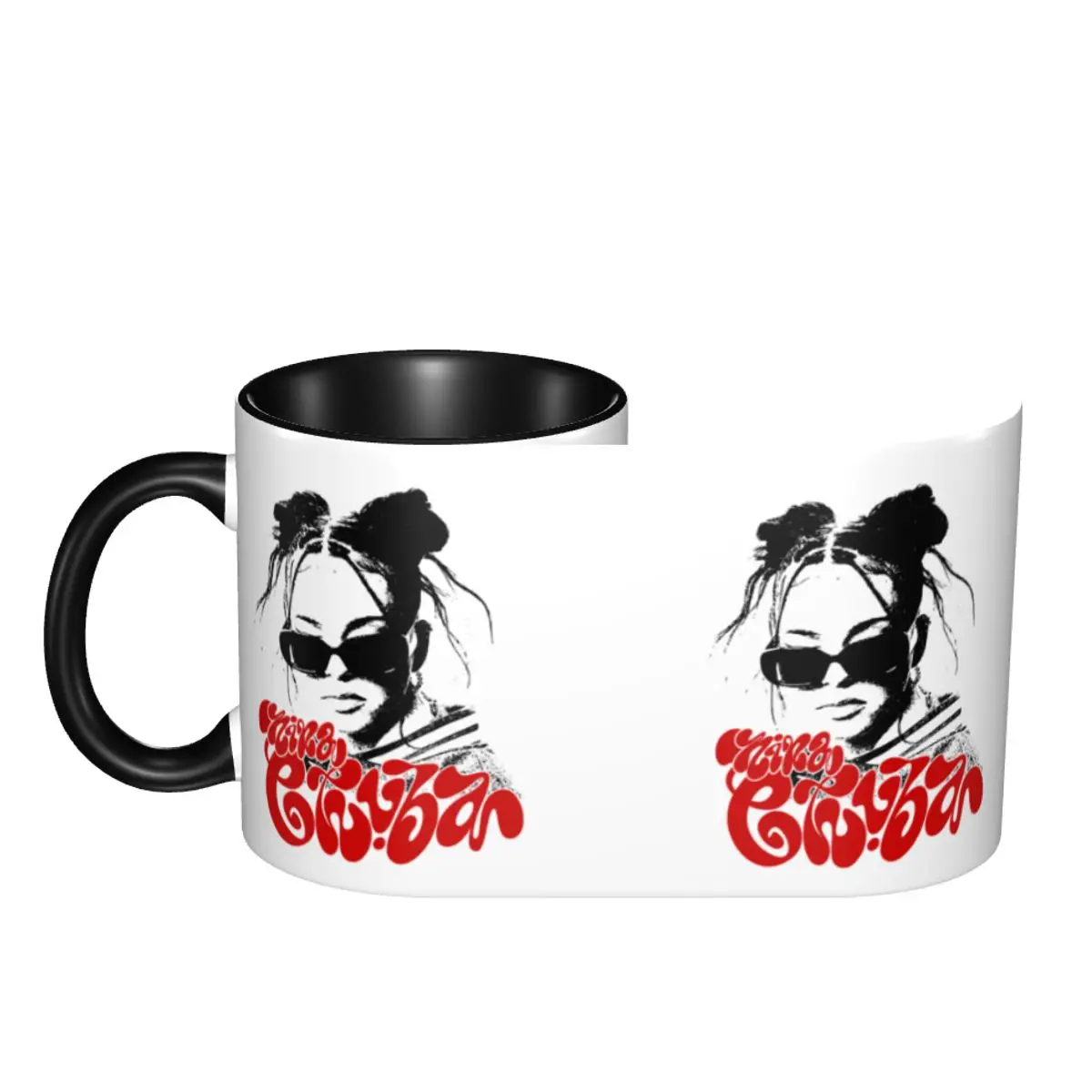 Custom Ninas Chubas Coffee Mugs DIY Singer Music Printed Concert Fans Accessories Ceramic Milk Tea Mug Cup