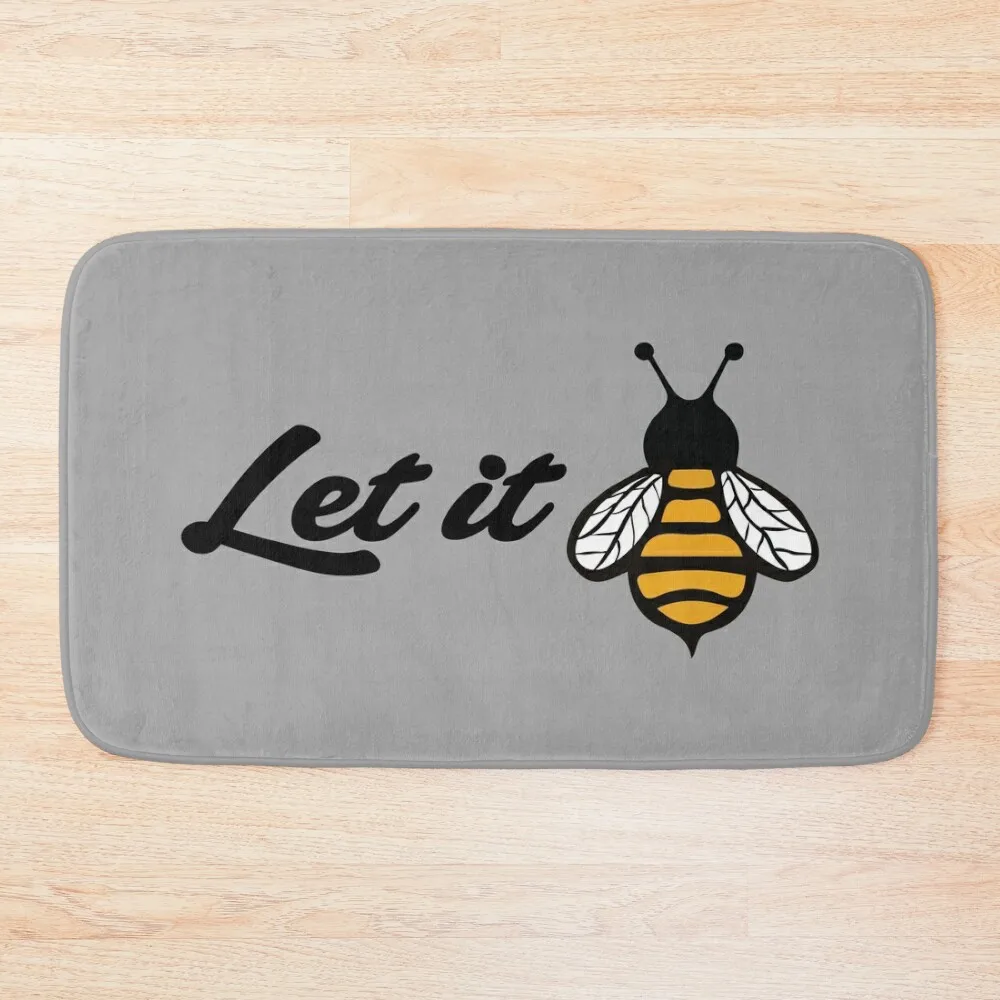 

Let it Bee... Bath Mat Carpet For Home Entrance Sets Of Bathroom Accessories Bathroom Foot Bathroom Kit Mat