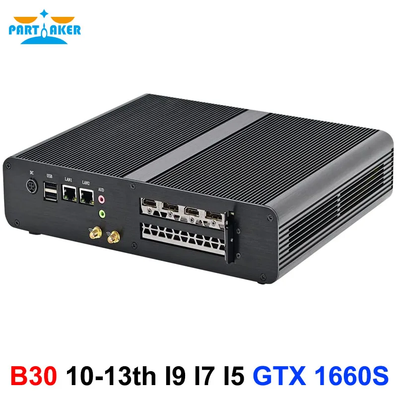 

Partaker Mini Gaming PC GTX 1660S 6G Core I9 10980HK I7 10870H I7 12650H I5 13600H Gamer Desktop Computer DDR4 NVME HD DP WiFi6