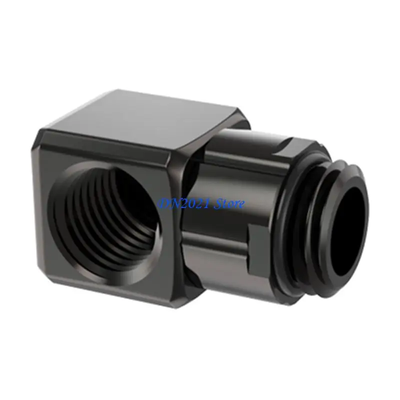 F3KE 90 درجة تدوير المياه تبريد حرارة تبديد تركيب GXZWT-D90 مع 360 درجة يدور الذكور إلى محول الإناث