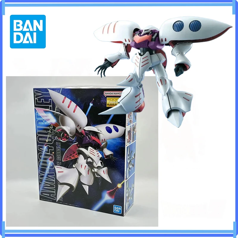 

In Stock Original Bandai Anime Gundam Mg Amx-004 Qubeley Original Model Toys Action Figure Collectible Ornaments Boxed Toys Gift