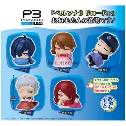 Original Persona P3 Gashapon Toy Yuuki Makoto Mitsuru Kirijo Junpei Iori Akihiko Sanada Sleep Series Capsule Action Figure Model