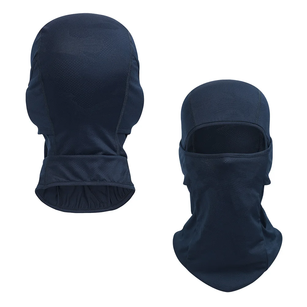 

Navy Outdoor Riding Headwear Sun Block Dustproof Protective Mask Summer Cycling Mask Cool Practical for Hiking Running