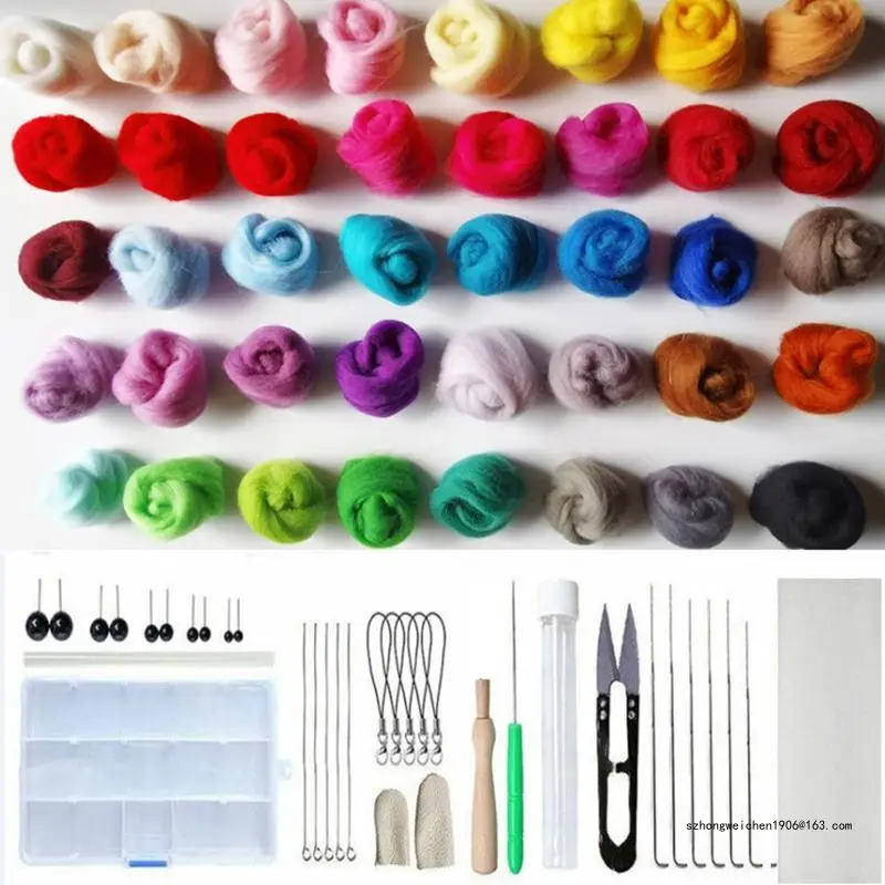 

28GF Wool Felt Needle Felting Tool Wool Fibre Felt DIY Handmade Wool Craft Needle Felting Craftwork