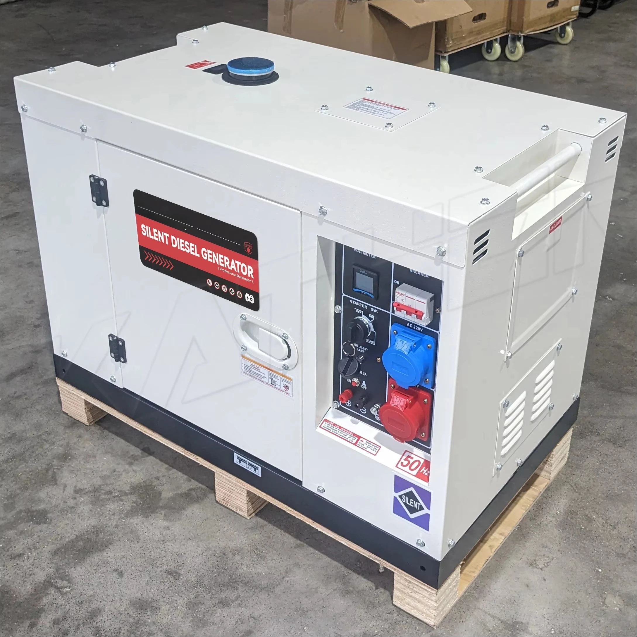 

5KVA 8KVA 10KVA 12KVA 15KVA 20KVA Super Silent Diesel Genset Low Noise 1phase 3phase Portable Diesel Generators 20kw 10kw