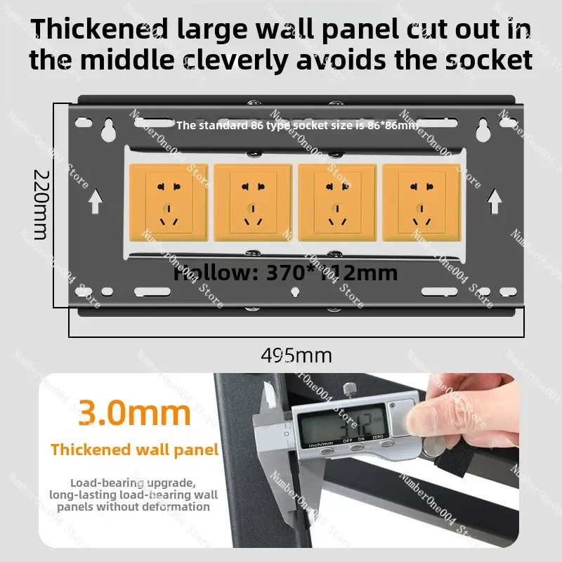 Suitable for TV Wall Hanger Telescopic Rotating Bracket Wall Hanging 55/65/75/86 Inch Two Gear Height Adjustment