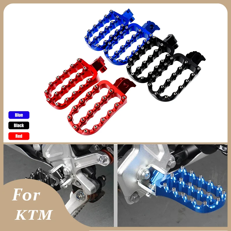 

For Yamaha Tenere 700 Foot Pegs Foot Rest Footpegs Forged Wide XTZ 700 2019-2024 Motorcycle T700 XTZ700 Tenere700 Rally Edition