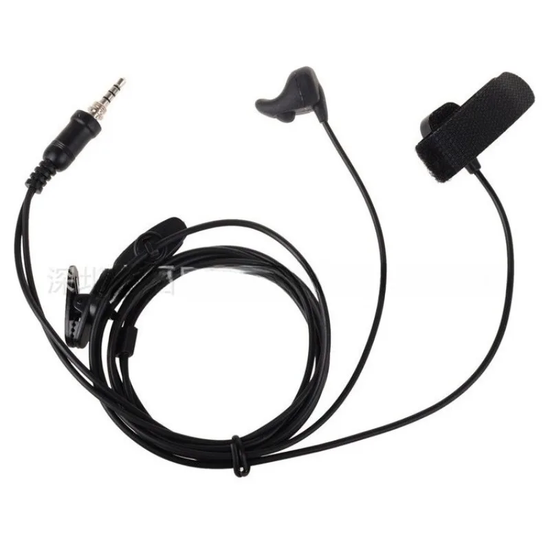 

Walkie Talkie G Shape Ear Bone Vibration Headset Earphone with PTT Mic for Yaesu Vertex VX-6R vx7R VX-6E Two Way Radio