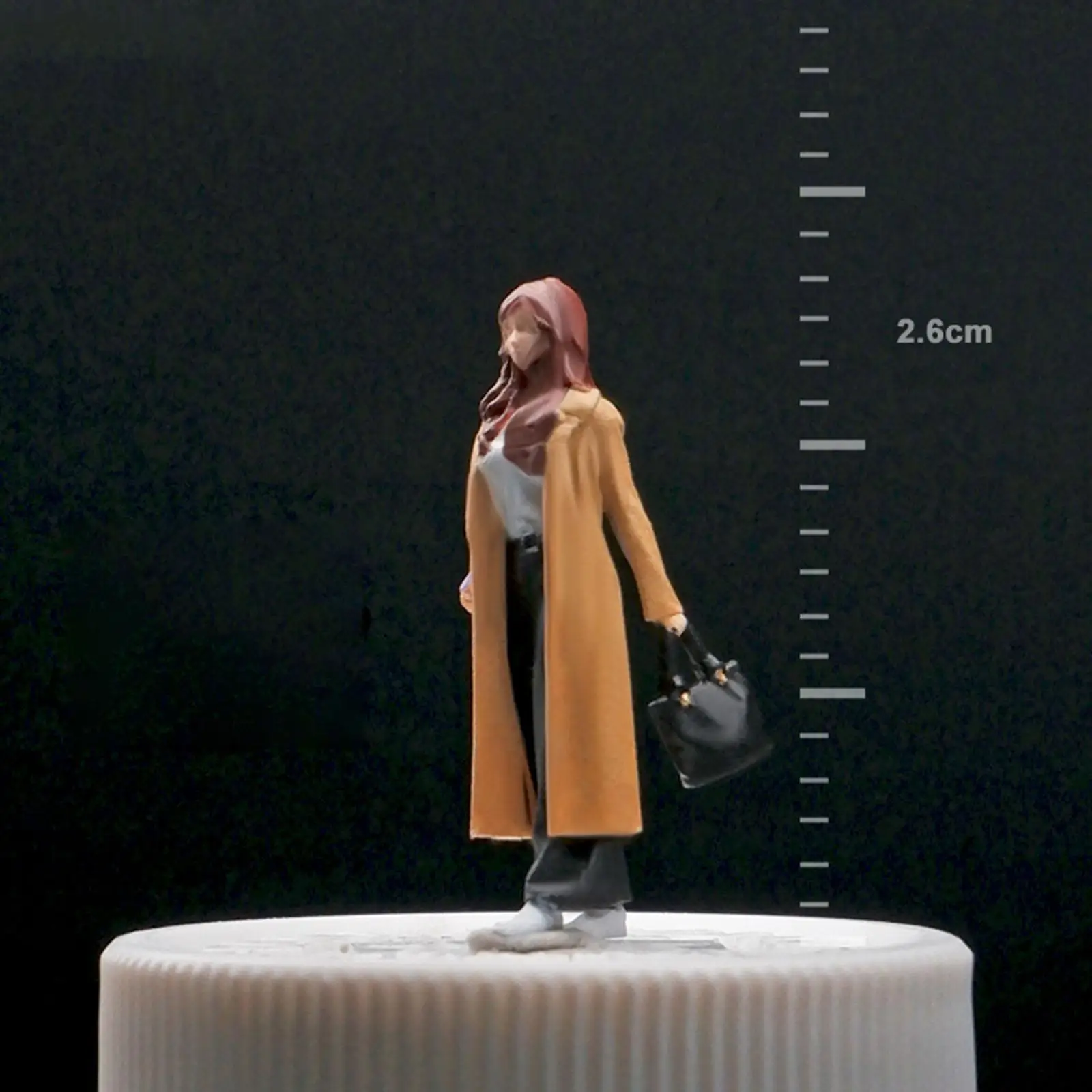 1:64 People Figures Miniature People Figurines for Scenery Landscape Diorama