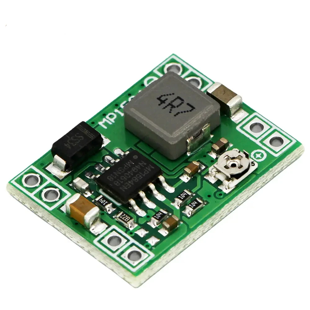 MP1584 Ultra-Small Size DC-DC Step Down Power Supply Module MP1584EN 3A Adjustable Buck Converter for Arduino Replace LM2596