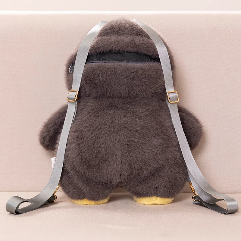 Stuffed Plush Penguin Baby Shoulder Bag Crossbody Bag Student Backpack Dolls Fashion  Girl Boys Birthday Gifts Home Decor