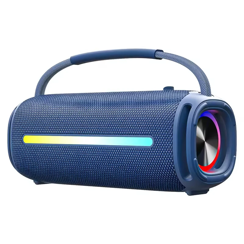 Portable Dual Rgb Led Lighting Speakers With High Sound Quality Long Battery Life