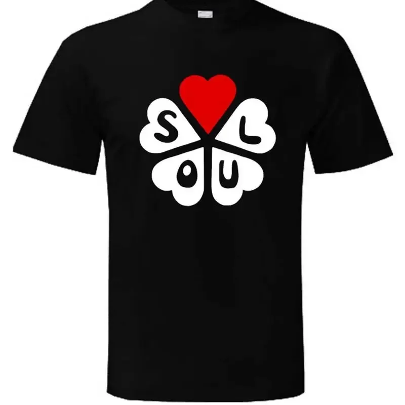 Soul Hearts T Shirt Northern Motown Mod Stax Sizes S To Xxxl