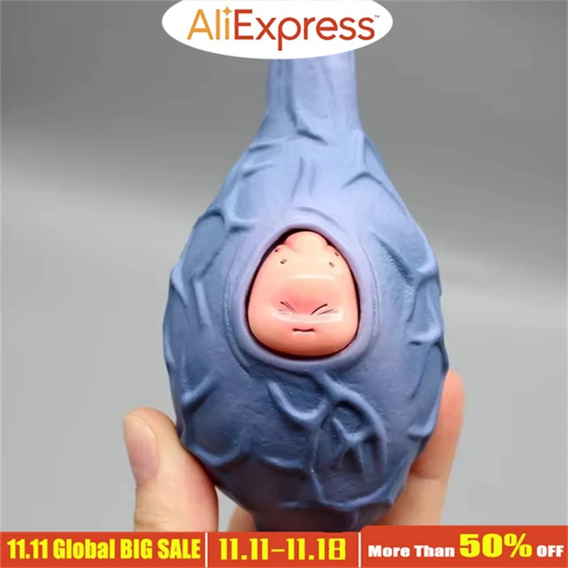 13cm Dragon Ball Z Figure Majin Buu Figure Dragon Fruit Pitaya Boo Demon Egg Anime Figurine Pvc Statue Model Doll Decor Toy Gift