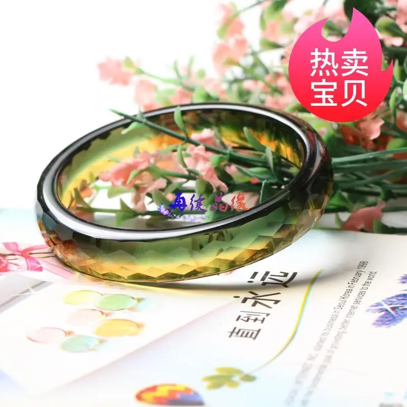 

Crystal Bracelet Transparent White Crystal Round Strap Antique Elegant Energy Charm Jewelry Gift for Girlfriend and Mother