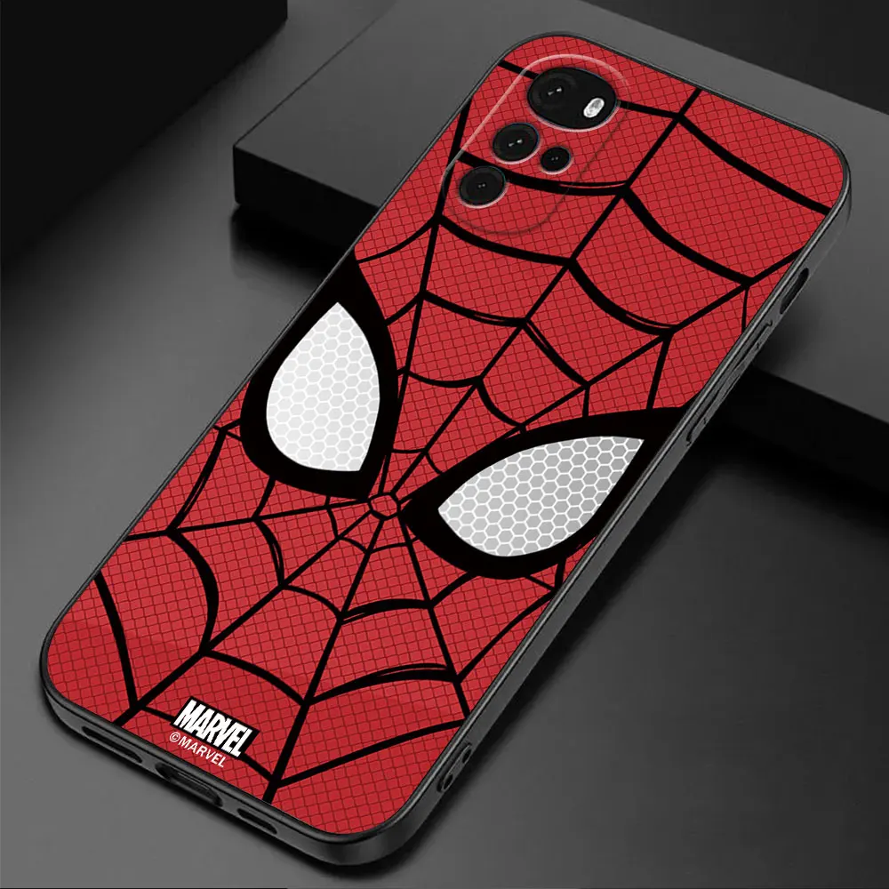 Marvel superhero Spider Man Case for Motorola Moto G60 G31 G51 G32 G50 G71 G72 G73 G60s G52 G53 G30 G22 Bumper Cover TPU Soft 