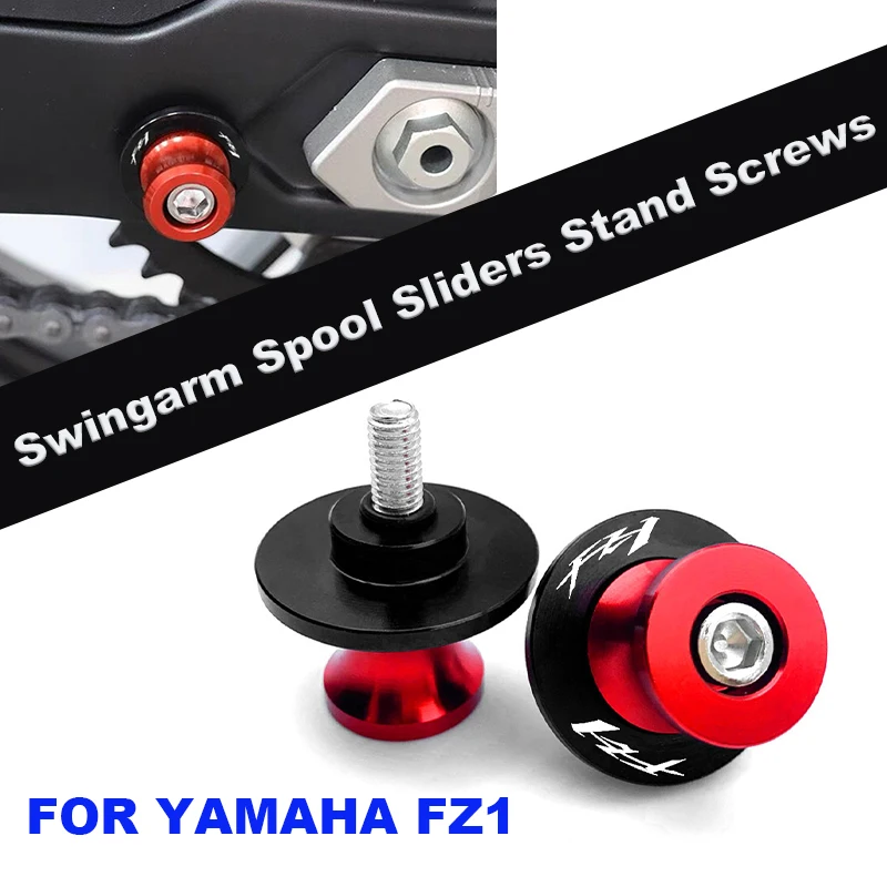 FOR YAMAHA FZ1 Fz1 2006-2015 Motorcycle 6MM Swingarm Spools Slider Stand Screw Rear Swingarm Swing Arm Stand