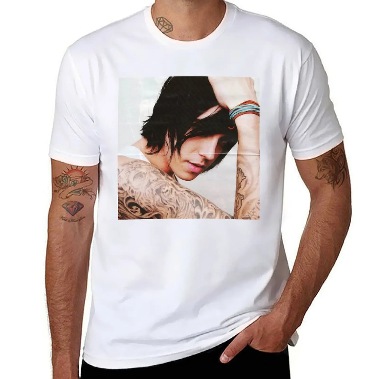 

Kellin Quinn 02 Classic T-Shirt cotton tshirt 100% t shirts for man pack cotton T-Shirt