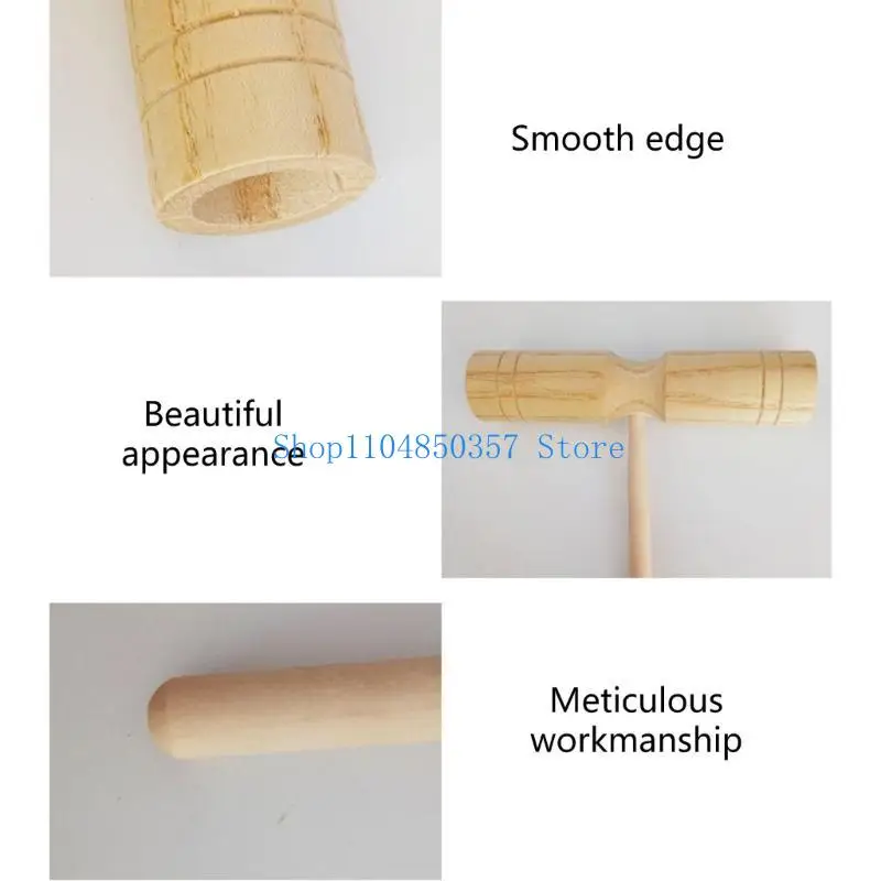 652F Double Boom Music Musical Instrument Toy Percussion Childrens Baby Puzzle Toy Shaker Baby Child Orff Percussion Toy