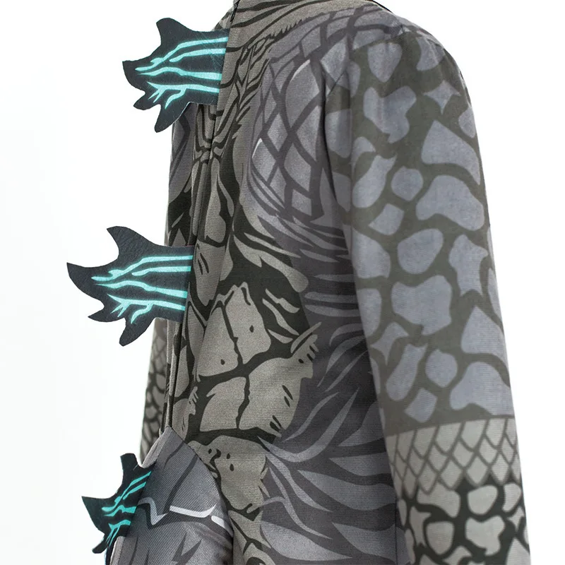 زي تنكري لشخصية غودزيلا للهالوين، بدلة أداء للأطفال، زي دمية شامل من البوليستر 00%