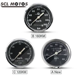 SCL MOTOS New 120/Km 160/km Ural CJ-K 750 Motorcycle Speedometer with Headlight Turn Light For Bmw R1 R12 R50 R71 M72 Moto Parts