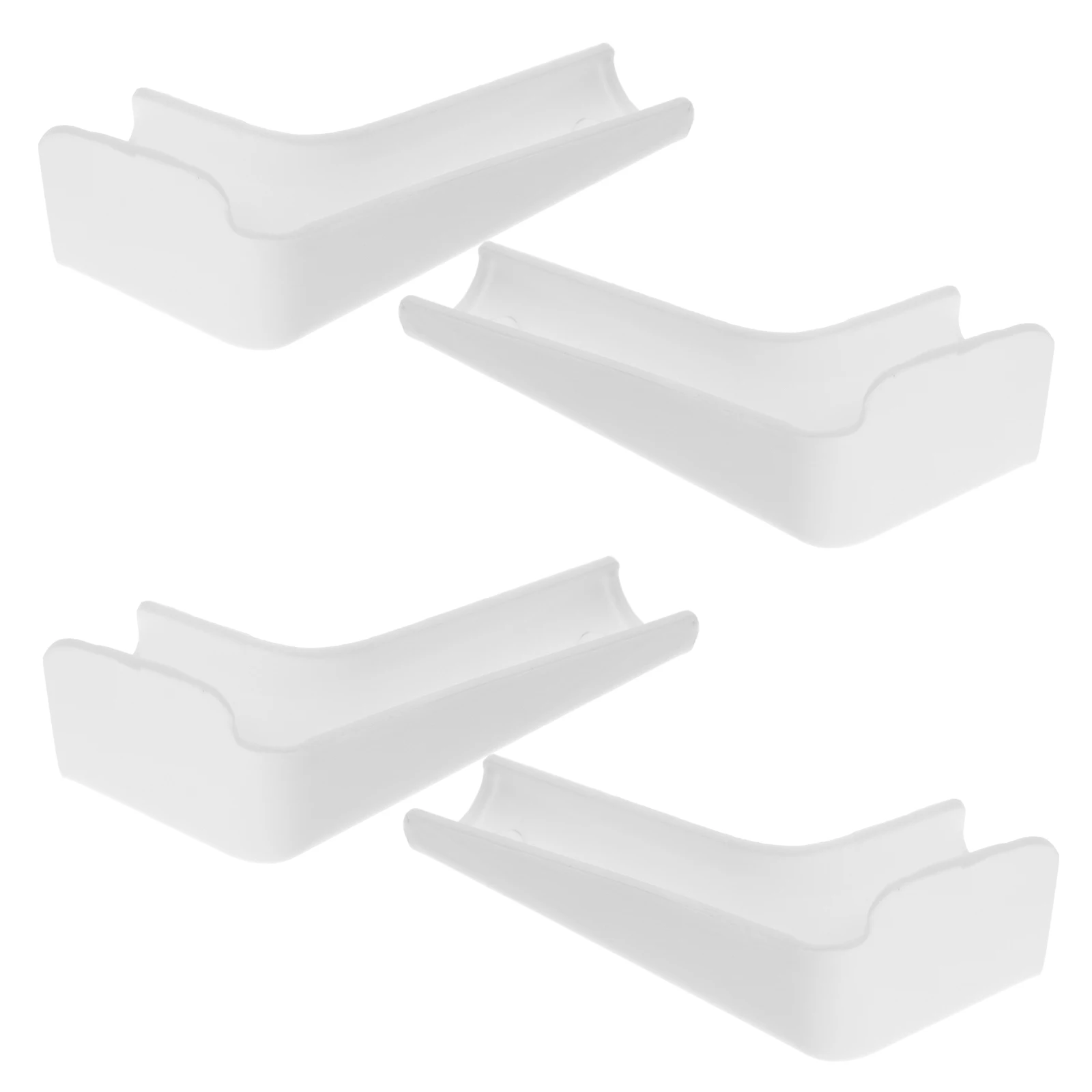 

4pcs Roof Drain Accessories Durable Gutter for Rv White Easy Installation Versatile Usage Rain Water Diverters