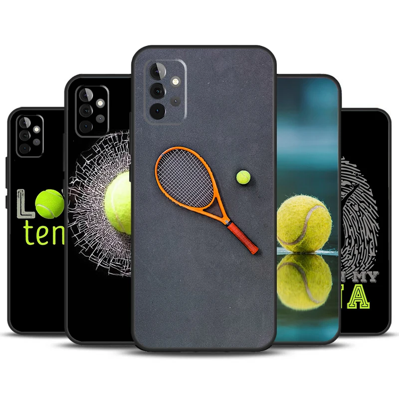 Tennis Balls Case For Samsung Galaxy A13 A33 A53 A32 A52 A22 A12 A15 A25 A71 A51 A14 A24 A34 A54 Cover