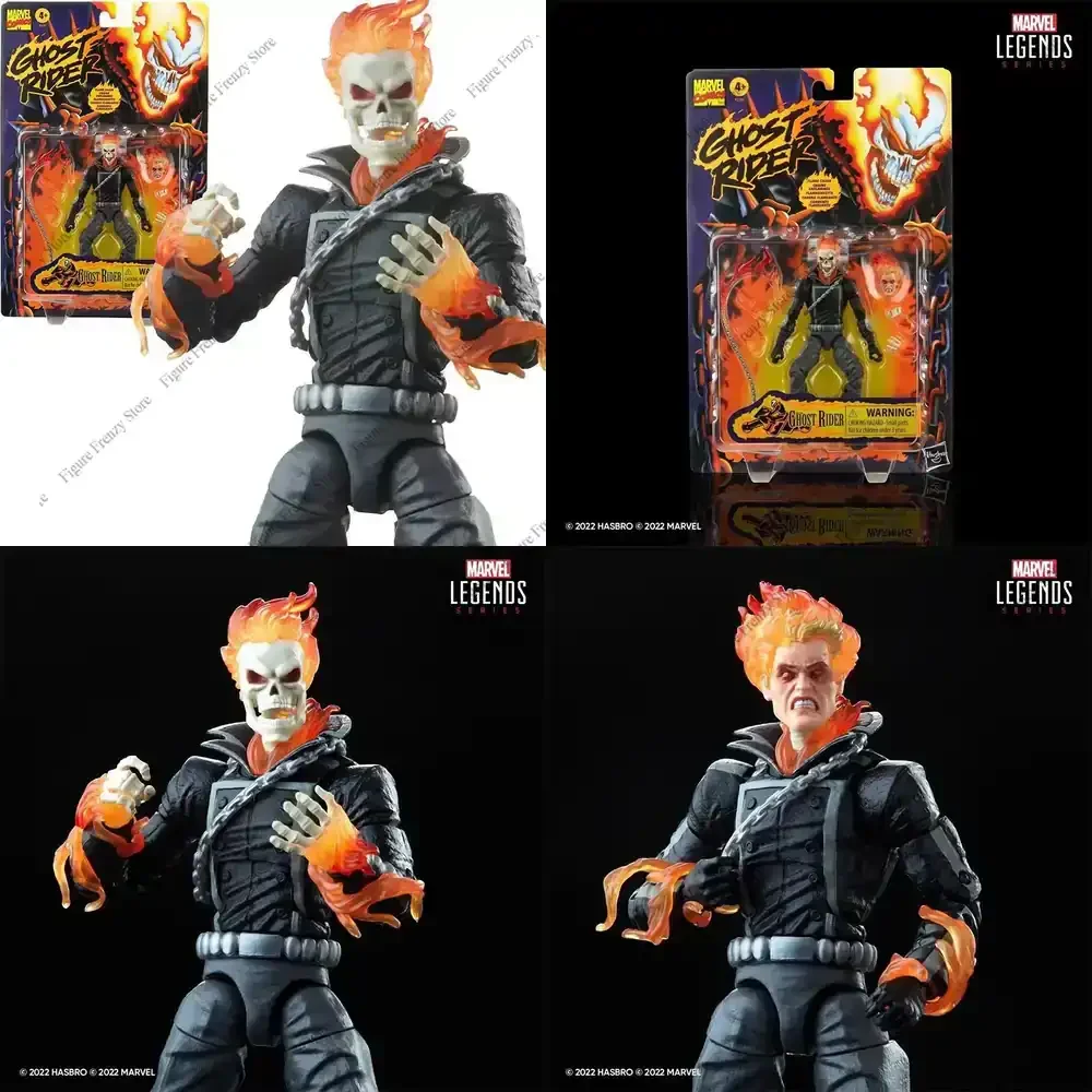 

Специальное предложение: Новинка в наличии! Фигурка Ghost Rider из серии Marvel Legends от Hasbro, 6 дюймов, в ретро-упаковке.
