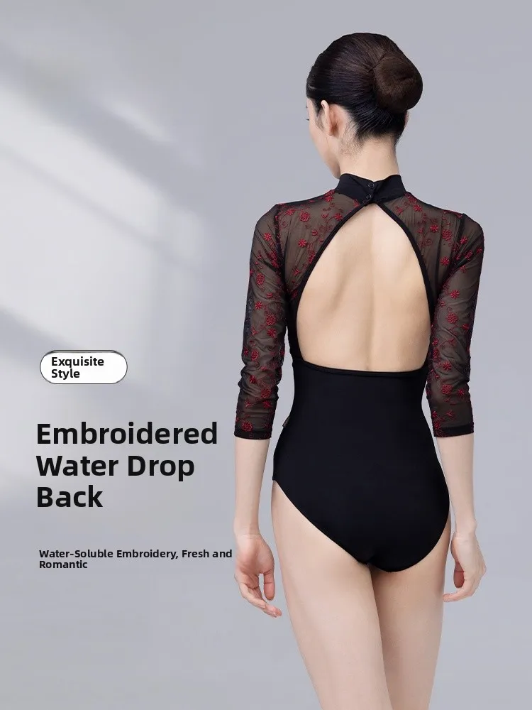 embroidered-ballet-dance-suit-with-middle-sves-and-waterdrop-ba-small-stand-collar-practice-orm-body-ape-costume