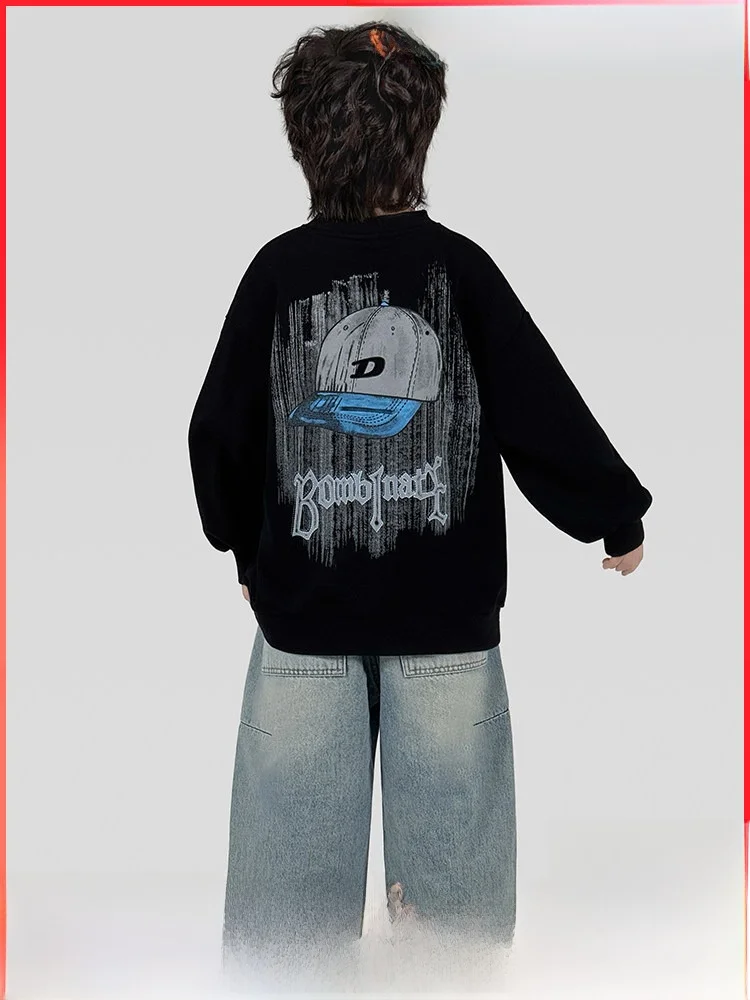ensemble-tendance-sweat-a-capuche-imprime-et-jean-pour-garcons-–-tenue-decontractee-deux-pieces-printemps-automne-en-melange-coton-polyester-confortable-pour-enfants