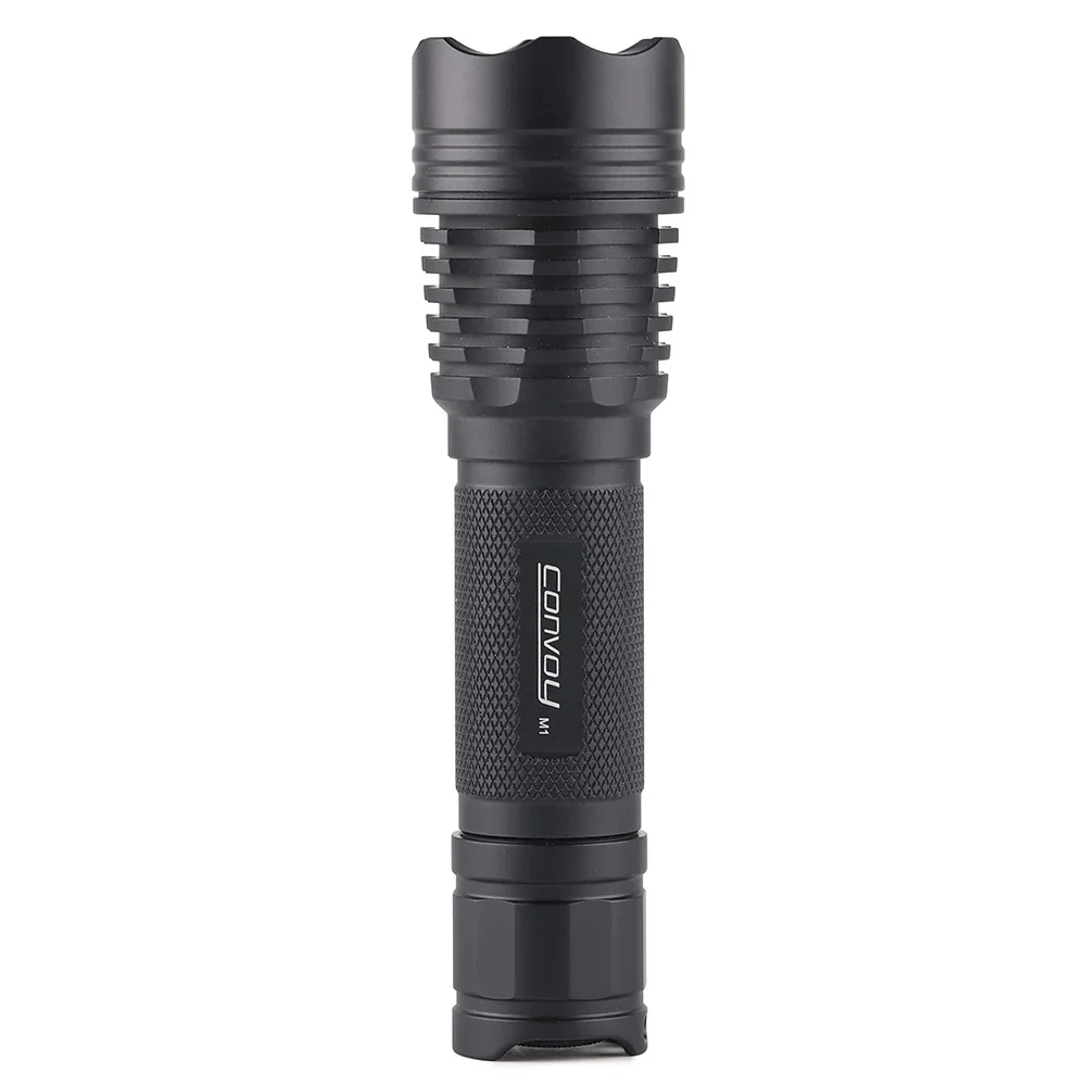 Flashlight Convoy M1 with SFT40 Led Lanterna Tactical Torch High Powerful 18650 Linterna Camping Fishing Flash Lamp