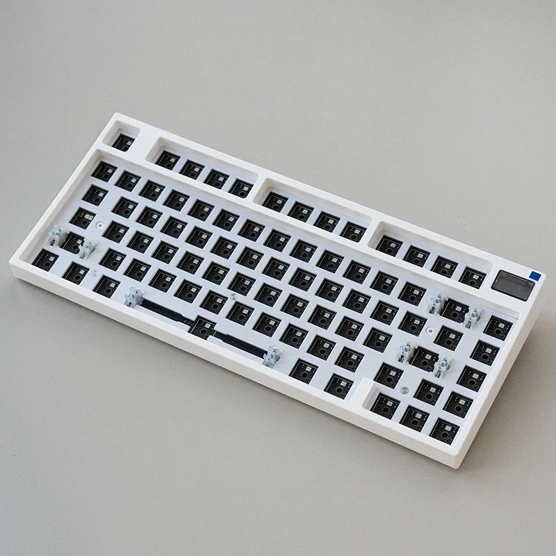 Keydous-Kit de teclado mecânico sem fio, NJ81, Gamer teclados, 3 Mode, Bluetooth, Wired, RGB Backlight, Hot Swap