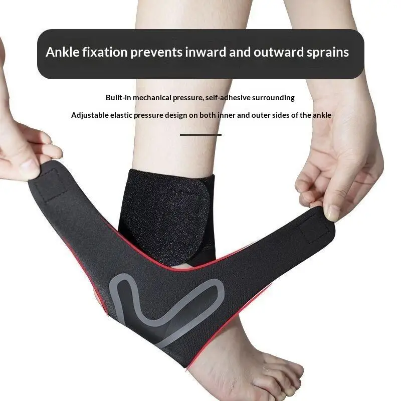 Self-Adhesive Ankle Support Tape Flexible Skin-Friendly Bandage for Men Women Yoga Pilates Daily Sports Protection