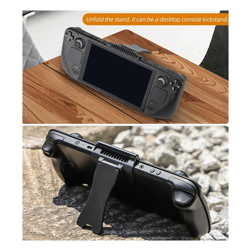 BAAD Hifylux For Steam Deck Console Protector Cover Visor Multifunctional Portable Desktop Stand Base Accessory