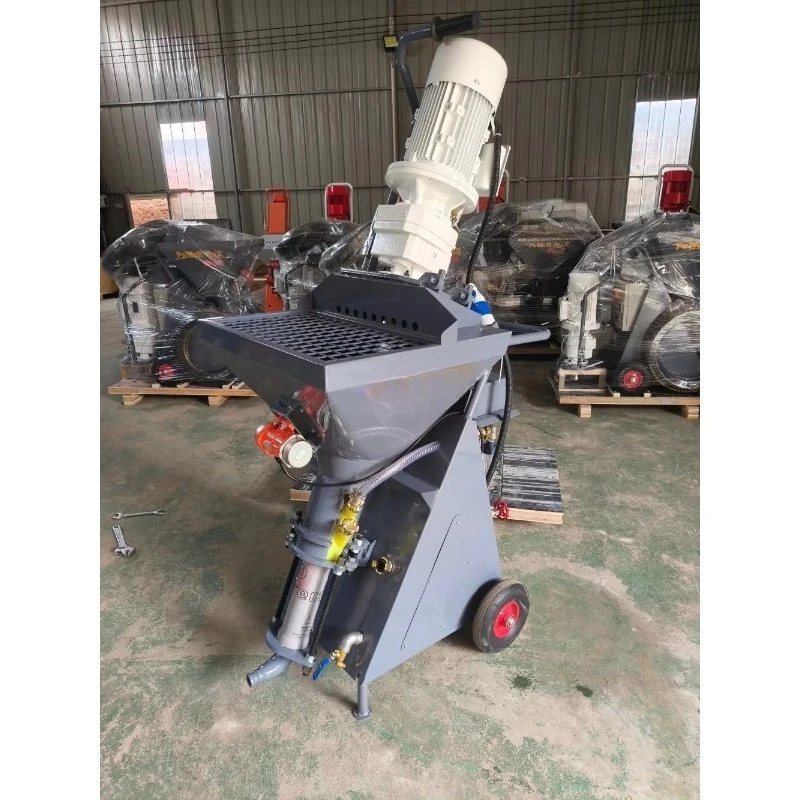 Wall Gypsum Sprayer Plaster Rendering Equipment Conveying for Thermal Insulation Self Leveling Mortar Customized